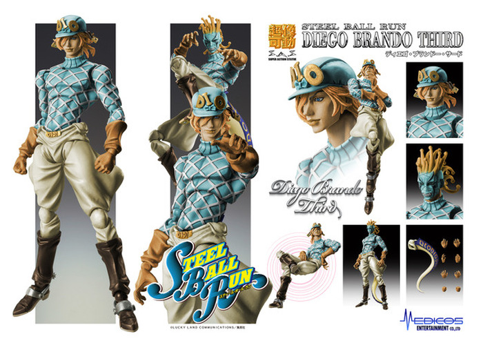 WRYYYYYYYYYYYYYY”「ジョジョ」ディエゴの超像可動フィギュアが登場ッ