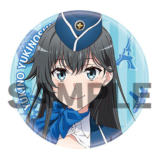 ヘソ出しルックにドキドキ☆「俺ガイル」雪乃、結衣、いろは、小町がCA