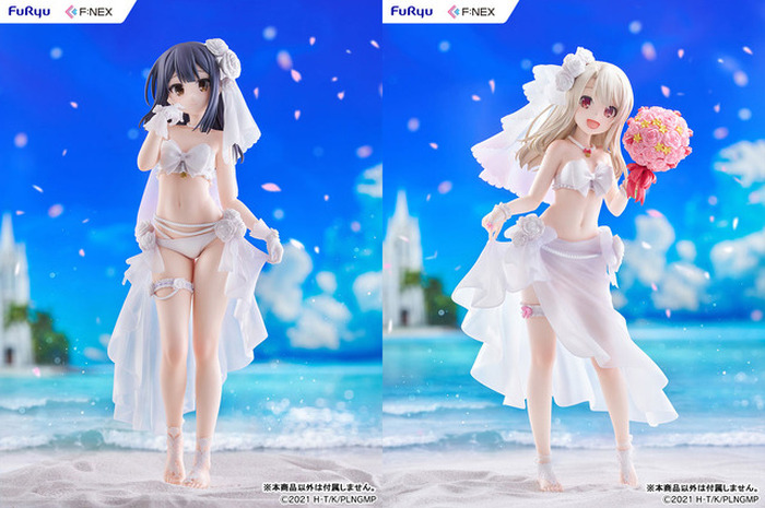 ウエディング水着の透け感が麗しい…♪「プリズマ☆イリヤ」イリヤ