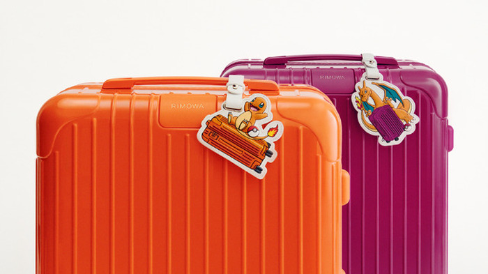 Rimowa ポケモン ラゲッジタグ レザーチャーム ホイール　4点セット ポケモンと一緒に“冒険”へ！「赤・緑」御三家＆ピカチュウがデザイン