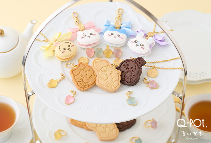 ちいかわ」ハチワレ、うさぎ、モモンガたちがスイーツアクセサリーに