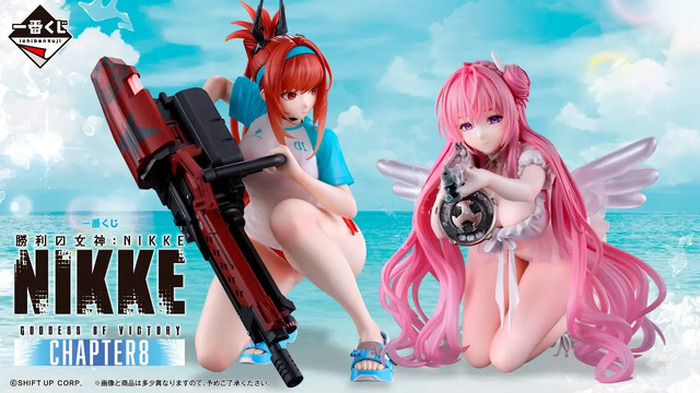 勝利の女神：NIKKE」エレグ、ドロシー、ラピのフィギュアに注目