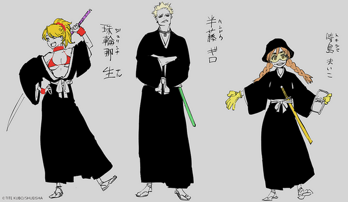 BLEACH」久保帯人が手掛ける新人隊士3名イラストが公開！「千年血戦篇