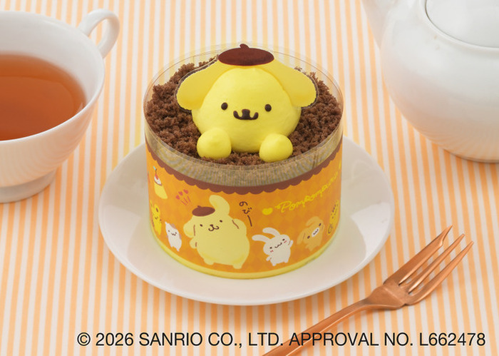 ポムポムプリンが可愛すぎて食べられない…！ サンリオキャラクターズの