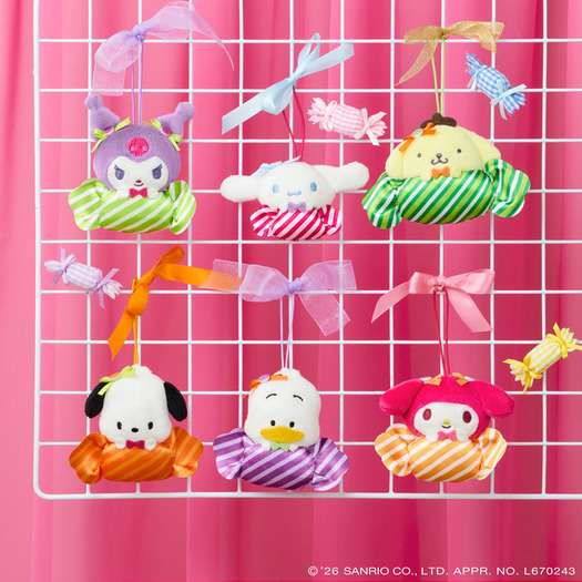 ポムポムプリン、クロミ、シナモロールがキャンディーになっちゃった