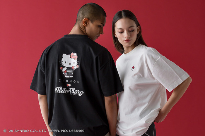 サンリオ」キティがダンベルで筋トレ!? Tシャツ、レギンスなど