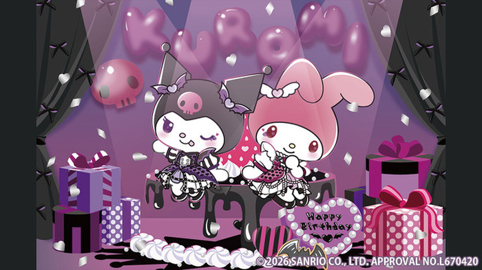 サンリオ」10月31日はクロミのお誕生日！クロミ＆マイメロのアイドル風