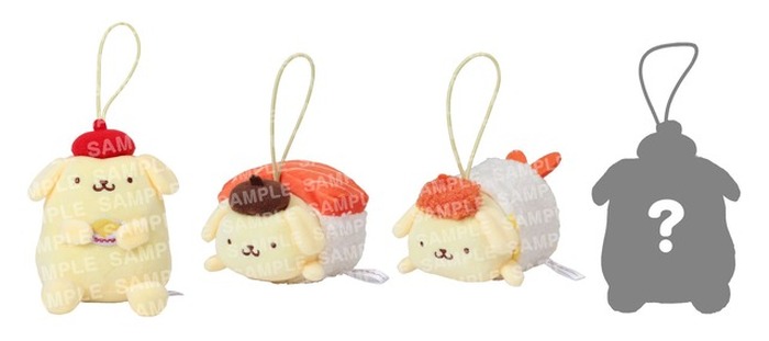 ポムポムプリン×「スシロー」初コラボ！多数のグッズ＆“まぜまぜ