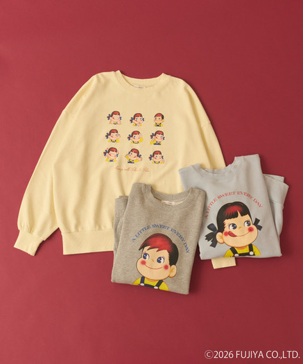 ペコちゃん」レトロ＆ヴィンテージがトレンド感☆スウェットやフェイス