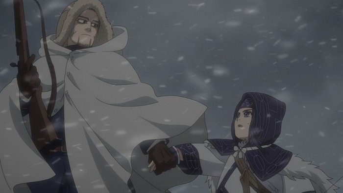 ゴールデンカムイ ついに暗号を解く鍵に気づくアシリパ そのとき尾形が 第35話先行カット 5枚目の写真 画像 超 アニメディア