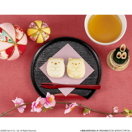 すみっコぐらし お正月にかわいい しろくま ねこ の和菓子が新登場 超 アニメディア