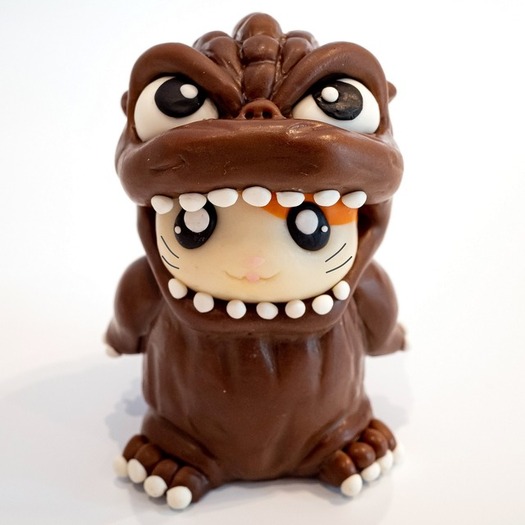 ゴジハムくん”がひとつ1万円のチョコになったのだ！限定20個の激レア