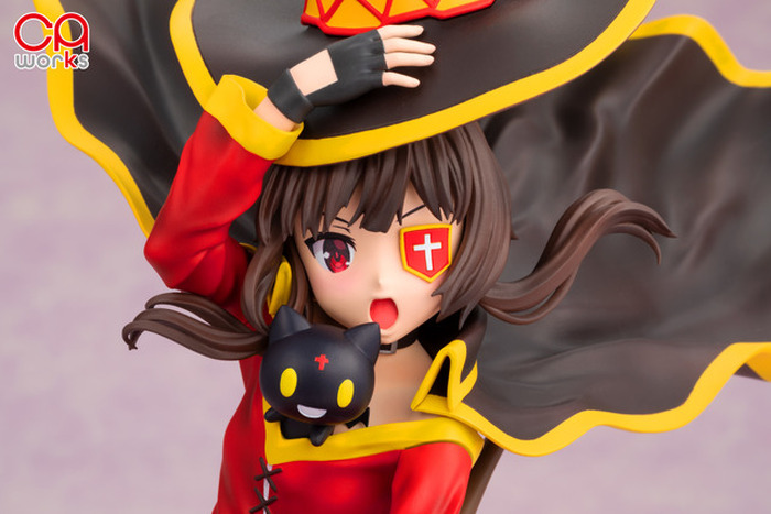 このすば 過去最大級の爆裂魔法が放てそうです めぐみん 1 7スケールフィギュアで登場 超 アニメディア