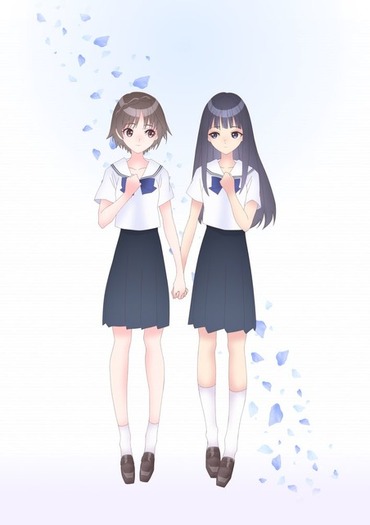 イラスト・岸田メル×ヒロイックRPG「BLUE REFLECTION」2021年4月アニメ