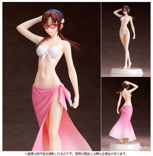 ヱヴァンゲリヲン新劇場版」マリ、オリジナルの水着姿でフィギュア化