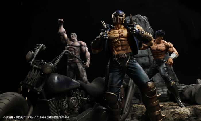 北斗の拳」よくできた台座～～～～!! 世界観を表現したジャギ専用の