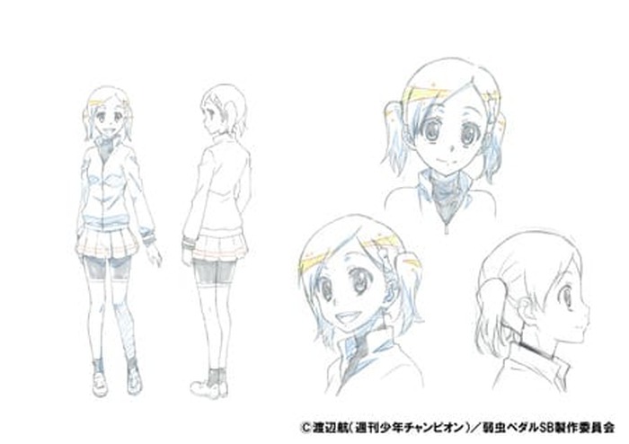 アニメ 弱虫ペダル Spare Bike 東堂尽八編 の先行場面カット キャラ設定画が到着 東堂役の柿原徹也からはコメントも 9枚目の写真 画像 超 アニメディア