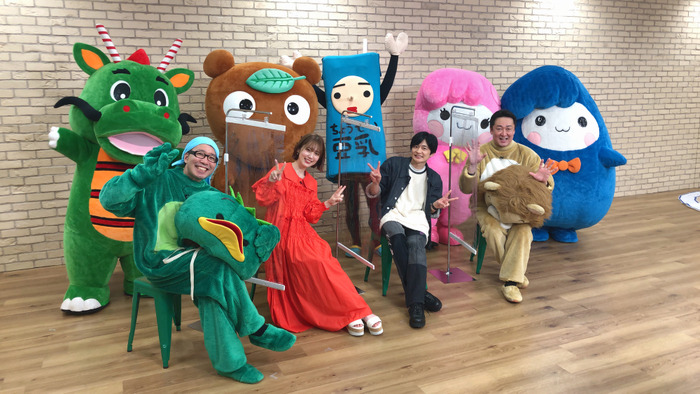 内田真礼が下野紘に着てほしい衣装とは？ゆるキャラ大集合で『声優と夜