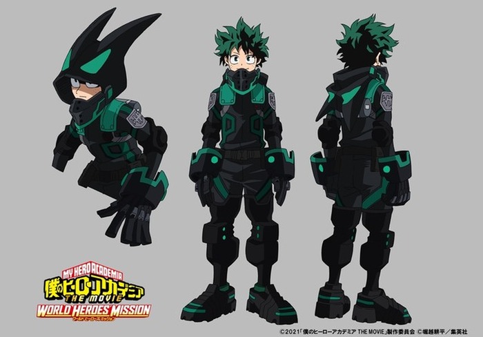 ヒロアカ 緑谷出久 base yard スーツ 劇場版「ヒロアカ」原作者・堀越耕平がデザイン原案！ “ステルス