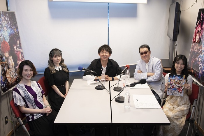園崎未恵 二ノ宮愛子 鷲見友美ジェナと今泉潤 広井王子が文化的トーク すべての事象は先生 の意味とは ファンキル タガタメ Presents 今泉pと王子的3分間 46 60を最速レポート 超 アニメディア