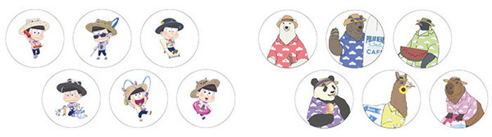 おそ松さん しろくまカフェ コラボカフェが期間限定オープン 夏らしいメニュー グッズが登場 13枚目の写真 画像 超 アニメディア