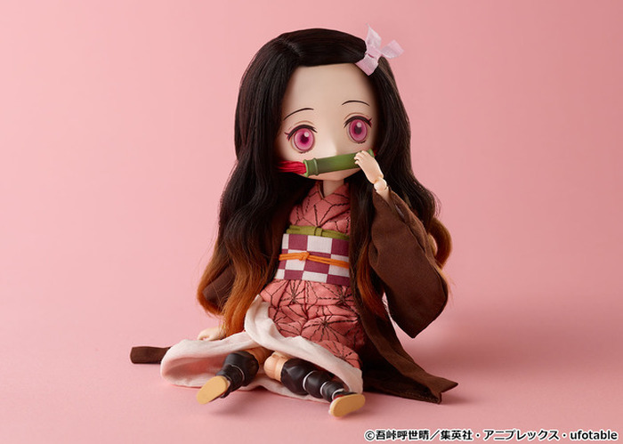 鬼滅の刃」竈門禰豆子のドールが登場！ ヘアカラーウィッグ