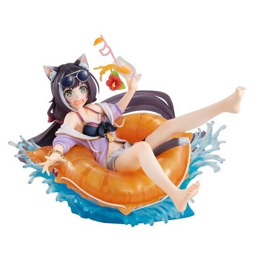 正規品 メイド水着キャルちゃん 三輪フタバ プリコネ プリコネ」キャル、水着姿で立体化！“アホになって楽しんでやろうじゃ