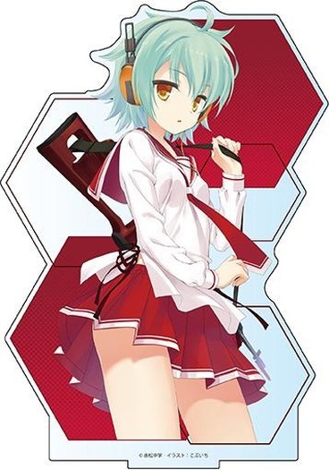 緋弾のアリア　峰理子　レキ アクリルスタンド　アクリルボード 緋弾のアリア」峰理子＆レキらのデカアクリルスタンドが登場！“りっこ