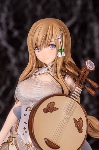 大胆なチャイナ服が瑞々しいボディを包む イラストレーター Tonyが描く美少女 Bao Chai がフィギュア化 7枚目の写真 画像 超 アニメディア