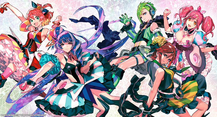 b1 マクロスΔ　ワルキューレ　メインビジュアルアクリルパネル 劇場版マクロスΔ」公開記念！ ワルキューレにスポットしたBD-BOXの商品