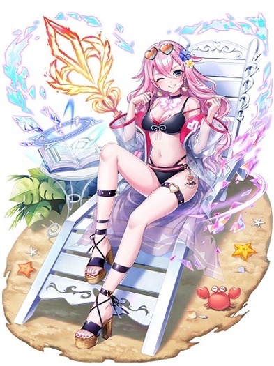 白猫プロジェクト 水着イベント開催 無人島で共同生活 5枚目の写真 画像 超 アニメディア