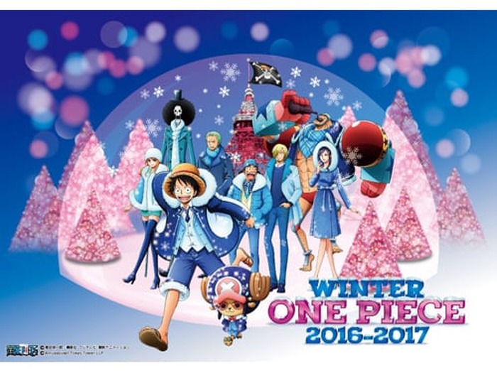 モチーフは人気エピソード 冬に咲く奇跡の桜 東京ワンピースタワー の冬限定イベントがいよいよ11月からスタート 超 アニメディア