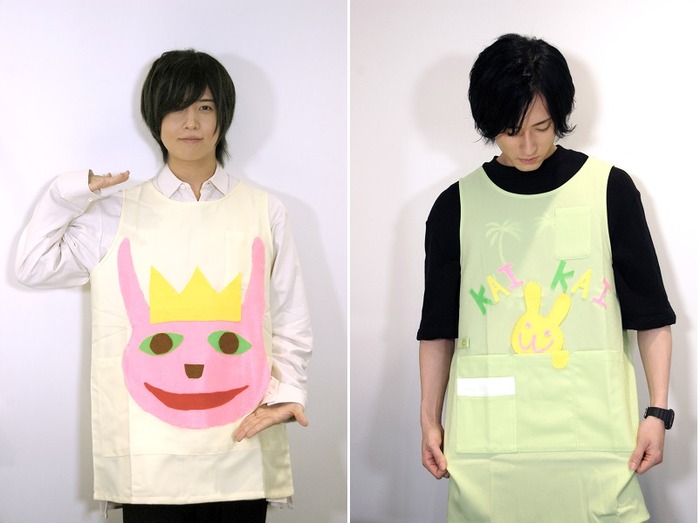 斉藤壮馬＆増田俊樹が子どもたちのためにエプロンづくり！幼児体験 