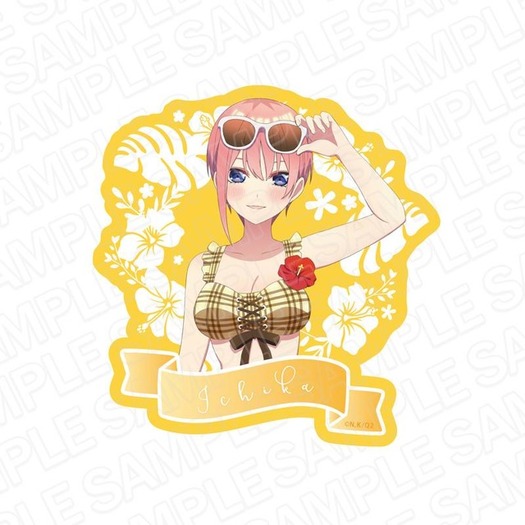 五等分の花嫁∬」五つ子が水着姿に！ B2タペストリー＆ダイカット