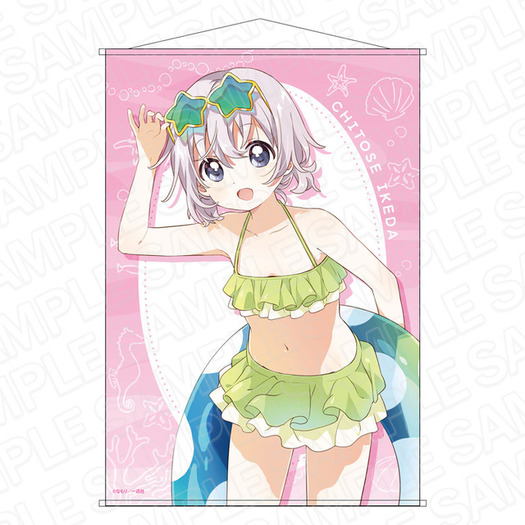 ゆるゆり生徒会(水着イラスト) アートグラフ ゆるゆり」生徒会メンバーが“水着”に着替えたら―― 綾乃、千歳