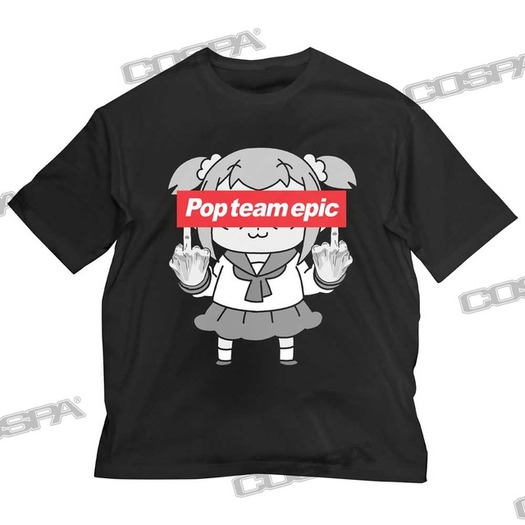 ポプテピピック」ビッグシルエットTシャツ、マスクなど新アイテムをご