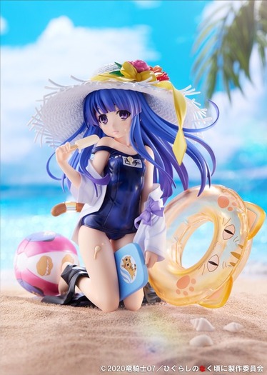 【18％OFF】 ひぐらしのなく頃に」古手梨花がスクール水着姿でフィギュア化 コミック・アニメ
