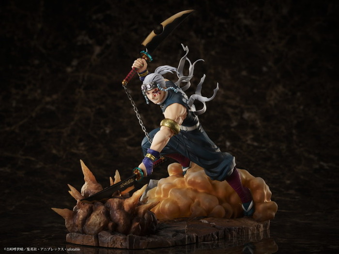 鬼滅の刃」“こっからはド派手に行くぜ！”音柱・宇髄天元が1/8スケールのフィギュアで登場 1枚目の写真・画像 | 超！アニメディア