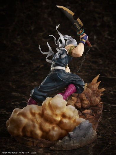 鬼滅の刃 こっからはド派手に行くぜ 音柱 宇髄天元が1 8スケールのフィギュアで登場 7枚目の写真 画像 超 アニメディア