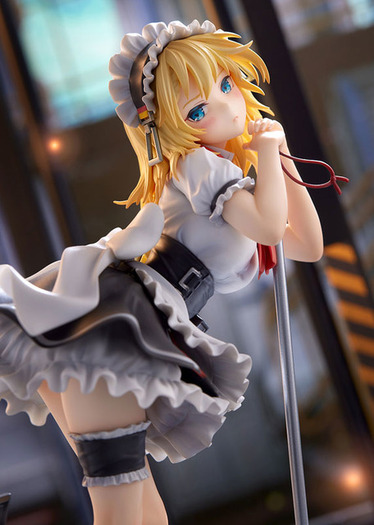 ドルフロ」メイド服の戦術人形“Gr G36”がフィギュア化！ 不機嫌そうな