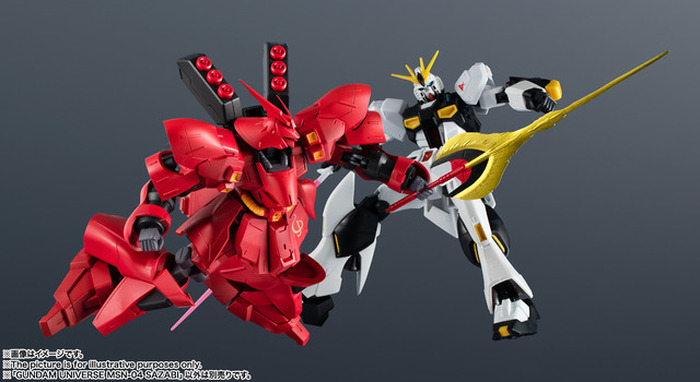 ガンダム 逆襲のシャア サザビー 発進 Gundam Universe でフィギュア化 シリーズ最大級の大迫力ボリュームに注目 7枚目の写真 画像 超 アニメディア