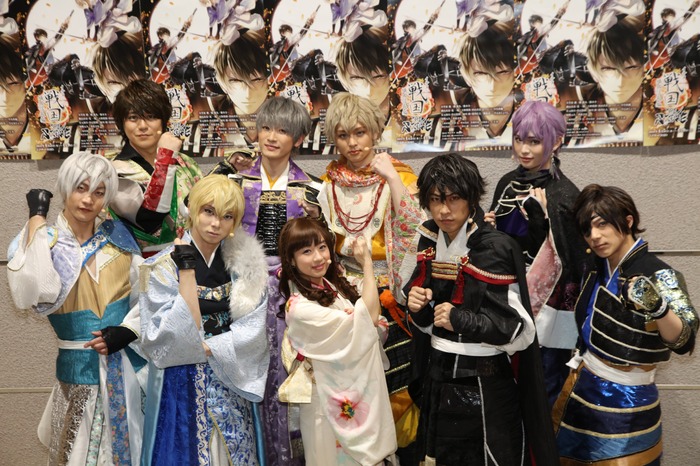 レポート イケメン戦国 The Stage 織田信長編 マルチエンディングで上演の新感覚恋愛エンターテイメント 超 アニメディア