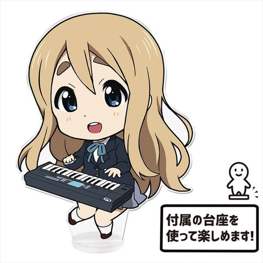 けいおん 唯や梓のデフォルメイラストを使用 アクリルフィギュア登場 16枚目の写真 画像 超 アニメディア