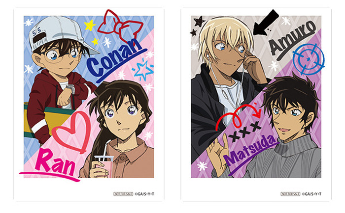 名探偵コナン コナン 蘭 安室 松田と待ち合わせ 描き下ろしイラストのグッズ登場 3枚目の写真 画像 超 アニメディア