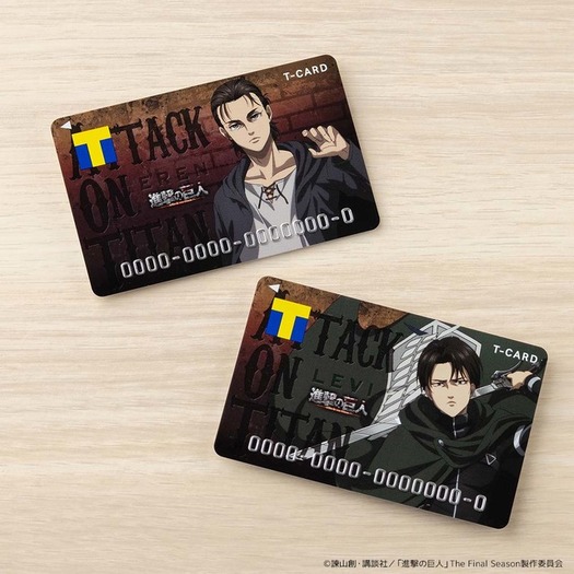 進撃の巨人 The Final Season」Tカード登場！ エレン＆リヴァイの