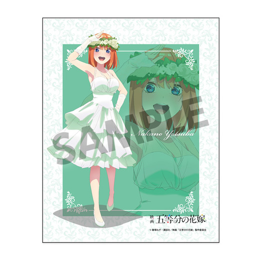 五等分の花嫁フィギュア　アクリルスタンド　ポスタータペストリー等まとめ売り 映画 五等分の花嫁』五つ子がウェディングドレス姿に！B2タペストリー