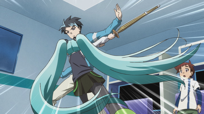 発音ミクとハヤトが勝負 Tvアニメ 新幹線変形ロボ シンカリオン 第18話のあらすじ 先行カットが到着 6枚目の写真 画像 超 アニメディア