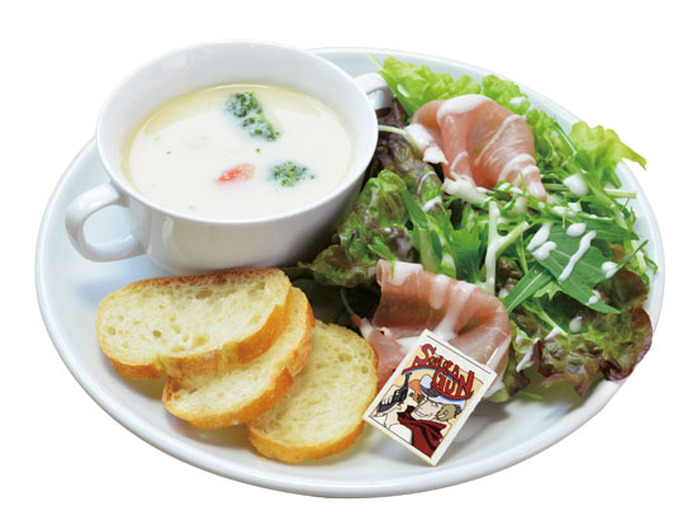 肉なしチンジャオロースも登場 カウボーイビバップ コラボカフェがアニメイトカフェで開店 7枚目の写真 画像 超 アニメディア