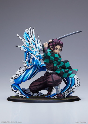 鬼滅の刃 竈門炭治郎 イラストが立体化したような 豪華彩色のフィギュアが登場 5枚目の写真 画像 超 アニメディア