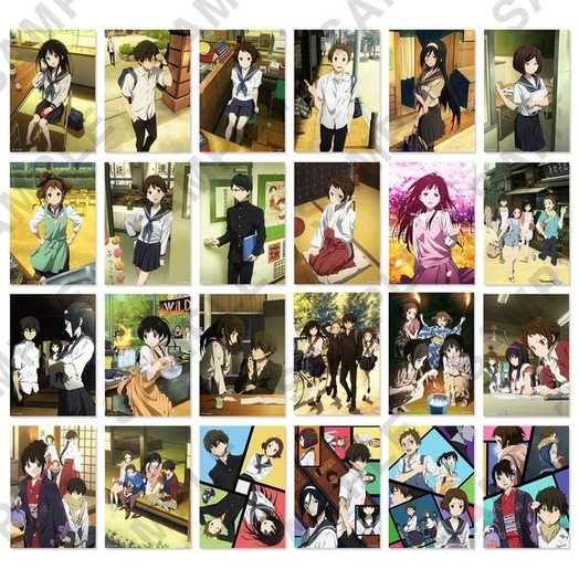 氷菓 トレーディングブロマイド 楽天市場】氷菓 アニメ化10周年記念ミュージアム トレーディング